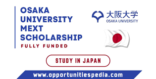 Osaka University Japan mext Scholarship 2025 (Fully funded)